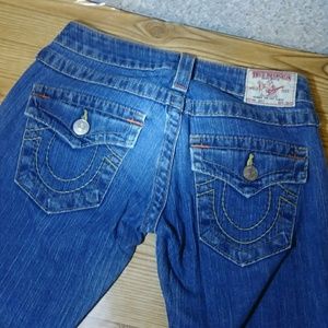 True Religion Bell Bottom Jean